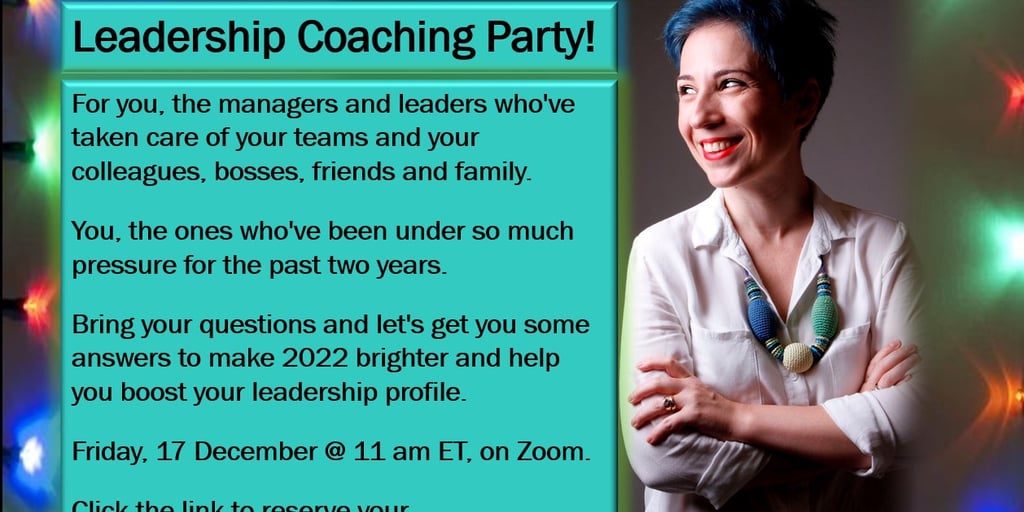 Free Leadership Coaching Party