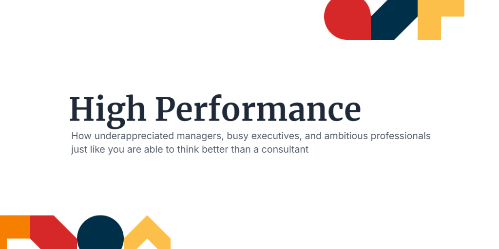 High Performance Cheat Sheet