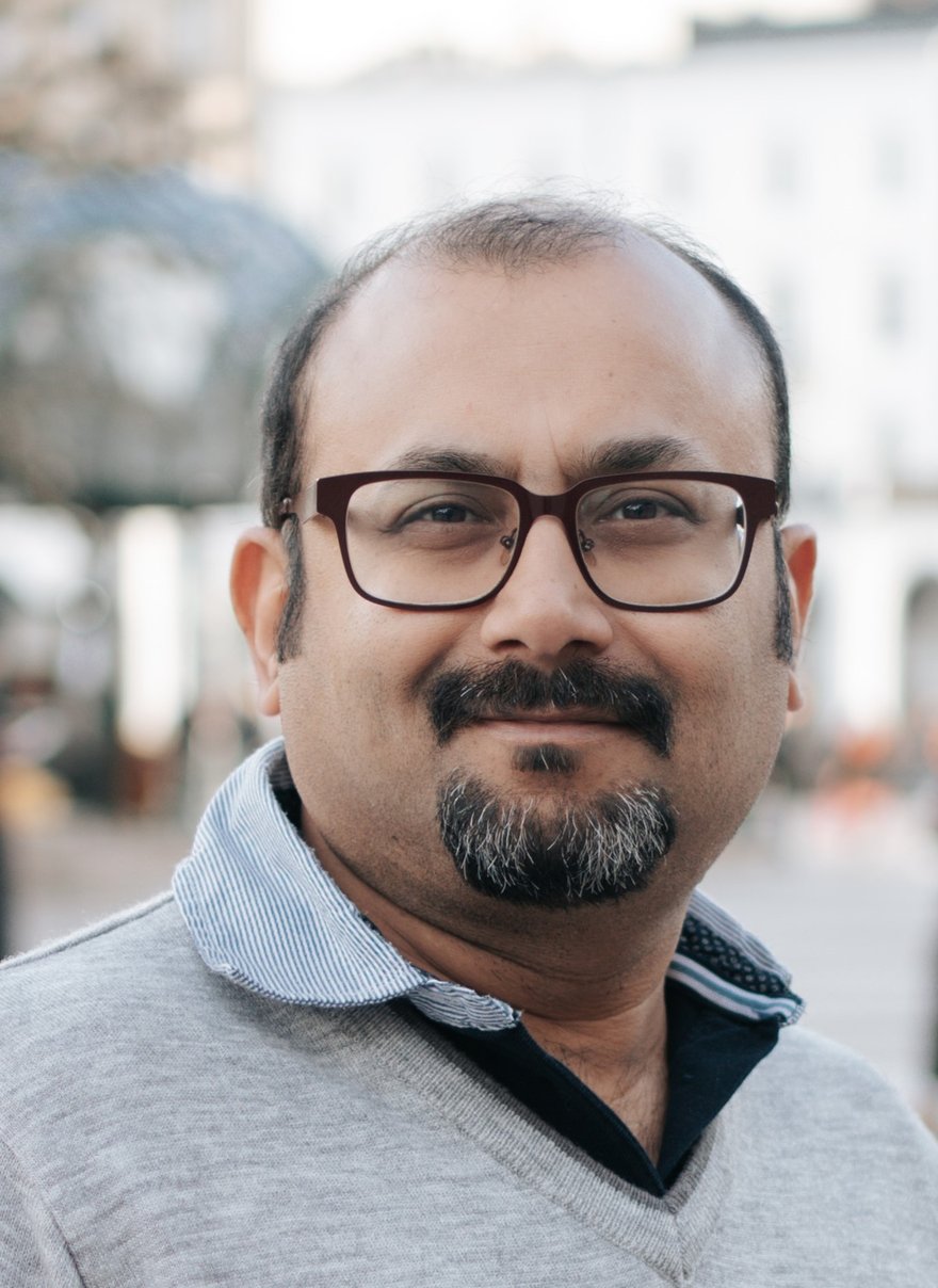 Portrait of Pritam Jha